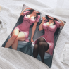 Funda de Almohada de Peluche con Tema de Baño para Niñas - Okomall