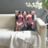 Funda de Almohada de Peluche con Tema de Baño para Niñas - Okomall