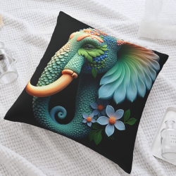 Enchanted Forest Plush Pillow Cover - Okomall