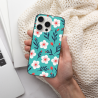 iPhone 15/Pro/Max 手机壳 - 简约花卉图案 | okomall