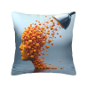 Abstract Water Drop Plush Pillow Cover - Okomall
