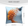 Abstract Water Drop Plush Pillow Cover - Okomall