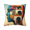 Dream Garden Plush Pillow Cover - Okomall