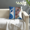 Cuscino in peluche con ritratto femminile - Okomall