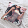 動漫風格毛絨抱枕套 - 櫻花少女 | Okomall
