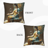Avalokiteshvara Plush Pillow Cover - 18x18 inches | OKOMALL