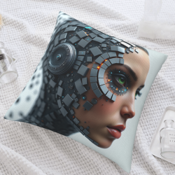 Federa cuscino personaggio cyberpunk - Okomall
