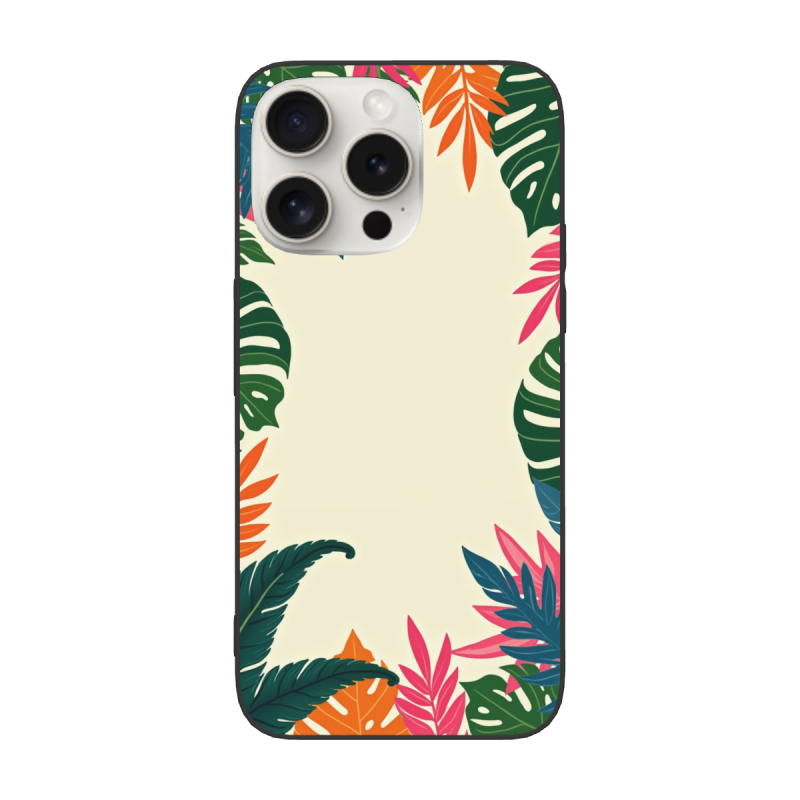 iPhone 15/Pro/Max 手机壳 - 热带植物图案 | okomall