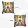 Coperta di cuscino in peluche della Bodhisattva Guanyin - Okomall