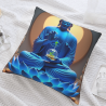禪意風景毛絨抱枕套 - Okomall