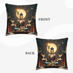 Buddha Shakyamuni Plüschkissenbezug - Omall