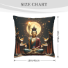 Buddha Shakyamuni Plüschkissenbezug - Omall