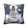Coperta di cuscino in peluche con Buddha Zen - Okomall
