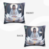 Zen Buddha Plush Pillow Cover - Okomall