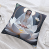 Zen Buddha Plush Pillow Cover - Okomall