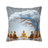 Zen Bodhi Tree Plush Pillow Cover - Okomall