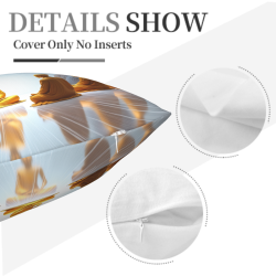 Zen Bodhi Tree Plush Pillow Cover - Okomall
