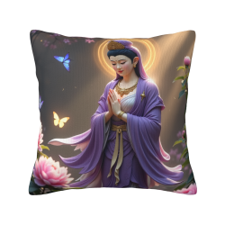 Funda de cojín Oriental Beauty - Okomall