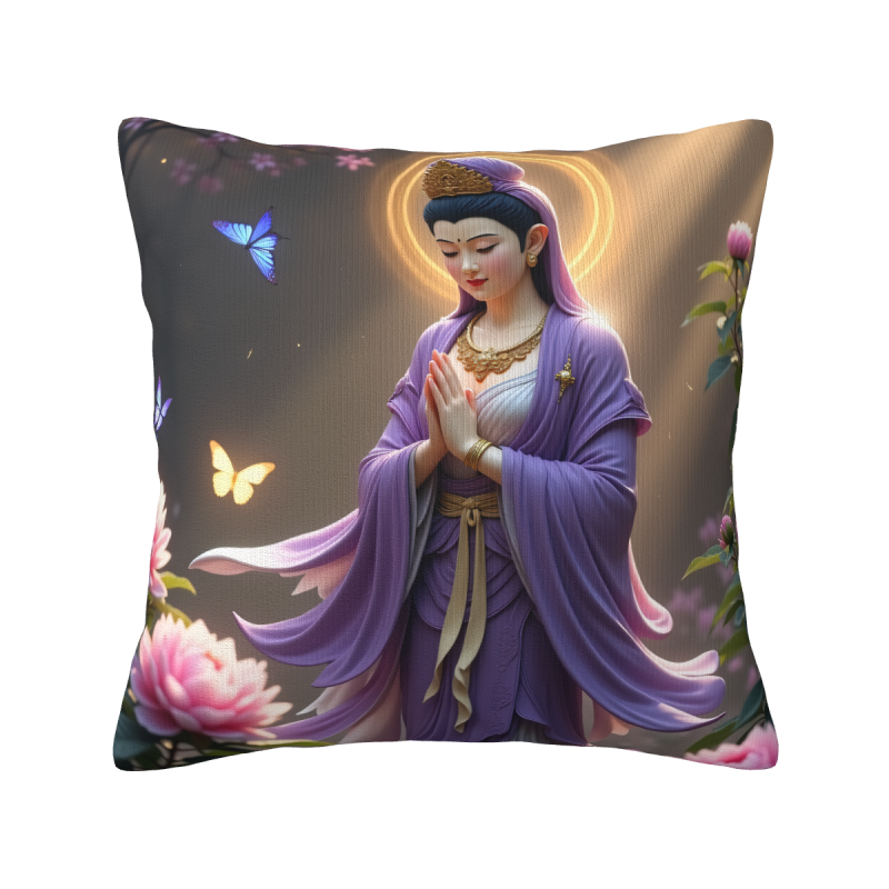 Elegant Oriental Beauty Pillow Cover - Okomall