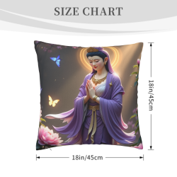 Funda de cojín Oriental Beauty - Okomall