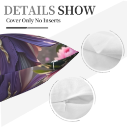Elegant Oriental Beauty Pillow Cover - Okomall