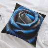Housse de coussin en peluche à texture abstraite de gouttes d'eau - Okomall