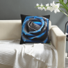 Housse de coussin en peluche à texture abstraite de gouttes d'eau - Okomall