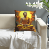 Housse de coussin Lotus Zen - 18x18 pouces | Okomall