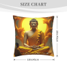 Housse de coussin Lotus Zen - 18x18 pouces | Okomall