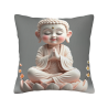 Cuscino in peluche Zen - 18x18 pollici | Okomall