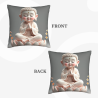 Cuscino in peluche Zen - 18x18 pollici | Okomall