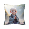 Housse de coussin en peluche avec personnages de dessins animés mignons - Okomall