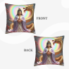 Zen Lotus Plush Pillow Cover - Okomall