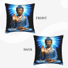 Zen Lotus Plush Pillow Cover - Okomall