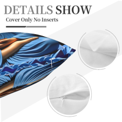 Zen Lotus Plush Pillow Cover - Okomall