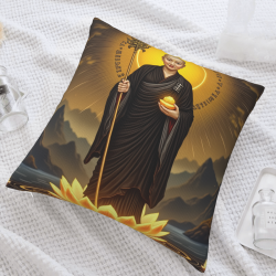 Compassionate Buddha Plush Pillow Cover - Okomall