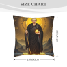 Housse de Coussin en Peluche Bouddha de la Compassion - Okomall