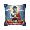 Plüschkissenbezug mit Zen-Lotus-Buddha-Motiv - Okomall