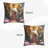 Custodia per cuscino in peluche con paesaggio zen - 18x18 pollici | OKOMALL
