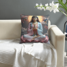 Coperta di cuscino in peluche con Buddha Zen - Okomall