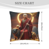 Funda de Almohada de Peluche con Buda Zen - Okomall