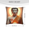 Taie Coussins Bouddha Zen en Peluche - Okomall