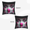 Funda de cojín de payaso de peluche terrorífico - Okomall