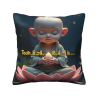 Coperta di cuscino in peluche Buddha Zen - Un compagno tranquillo per la tua casa
