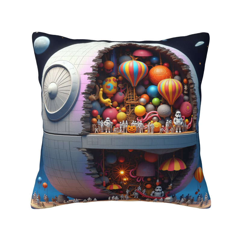 Cuscino in peluche a tema Star Wars - Okomall