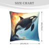 Funda de Almohada de Peluche Tema Abismo Marino - OkOmall