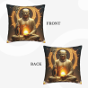 Housse de coussin Bouddha Zen - 18x18 pouces | Okomall