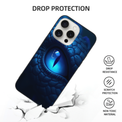 iPhone 15/Pro/Max Dragon Eye Texture Phone Case - okomall