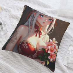 Anime Girl Cherry Blossom Pillow Case - Okomall