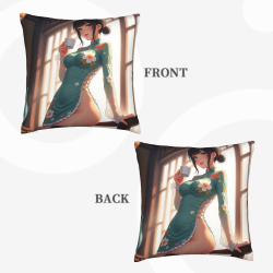 All-Over Print Fluffy Pillow Case - Okomall